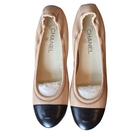 ballarina chanel|chanel ballerinas beige.